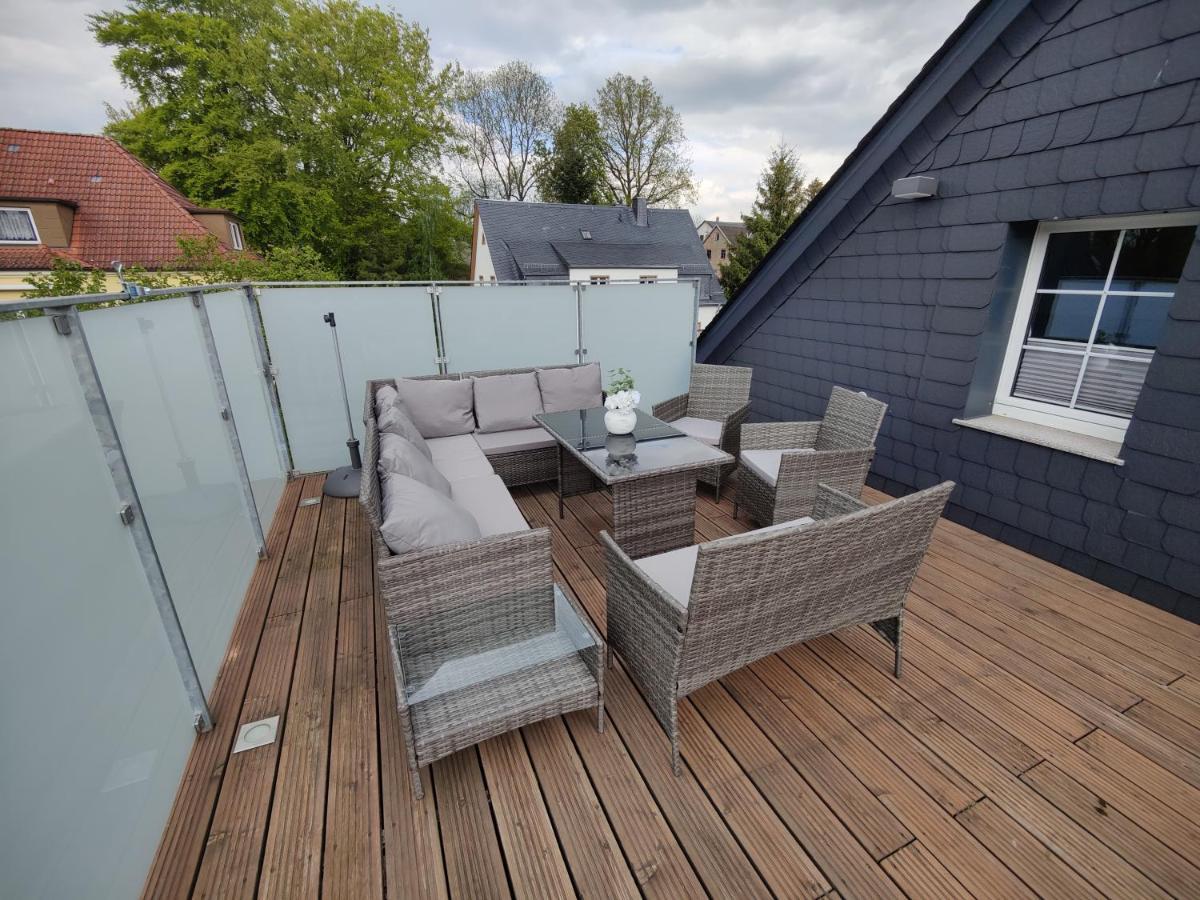 Ferienhaus Villa Adelsberg Mit Dachterrasse In Zentraler Lage Fuer Bis Zu 10 Personen Chemnitz Luaran gambar